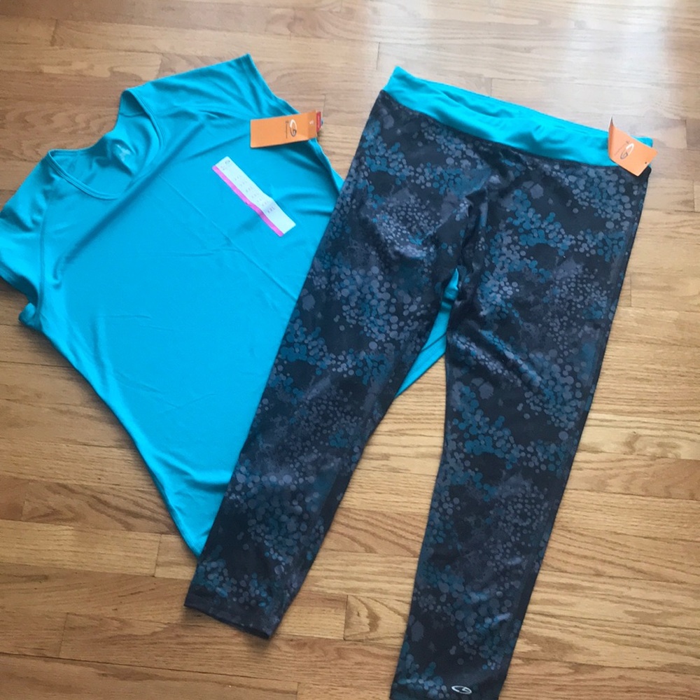 Campion Activewear Set (tee and leggings) XXL
